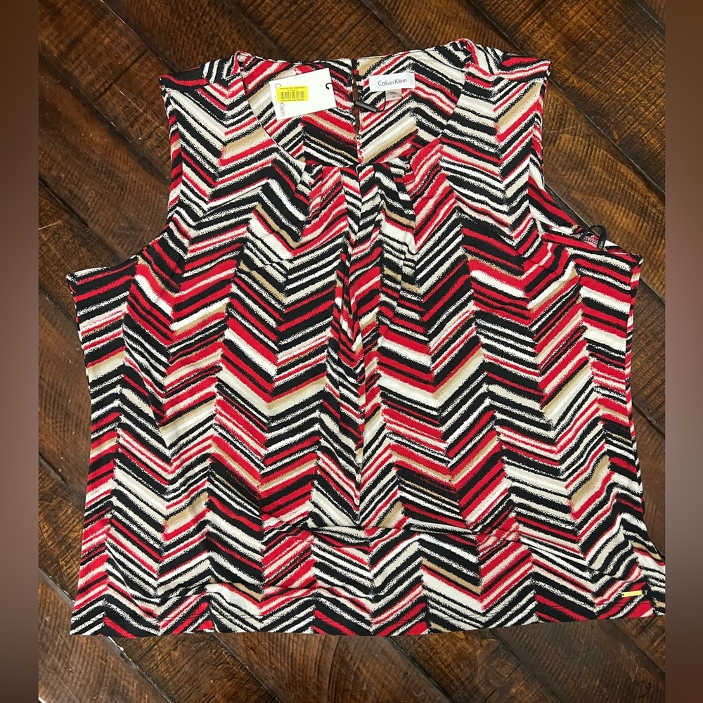 0006 - Calvin Klein Sleeveless Blouse